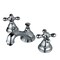 Kingston Brass KS5561AX 8" Widespread Bathroom Faucet, Polished Chrome KS5561AX - alternate 1